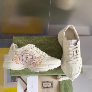 Gucci Rhyton GG Cream Pink Orange