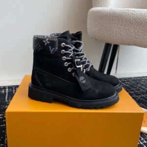 Louis Vuitton x Timberland Boots 24ss Black
