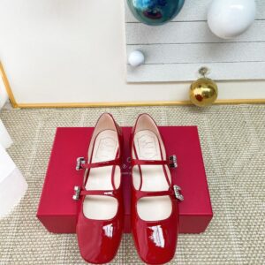 Rogor Vivi  24ss Ballet Shoes Red