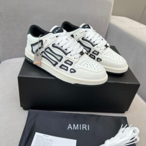 Amiri Sneakers Light White Black Grey