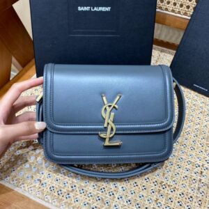 YSL Bag Solferino Box  634306 Grey