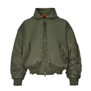 Balenciaga Hooded flight jacket