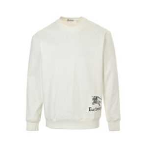 Burberry 24Fw embroidered warhorse sweatshirt