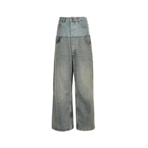 Balenciaga 24Fw patchwork jeans
